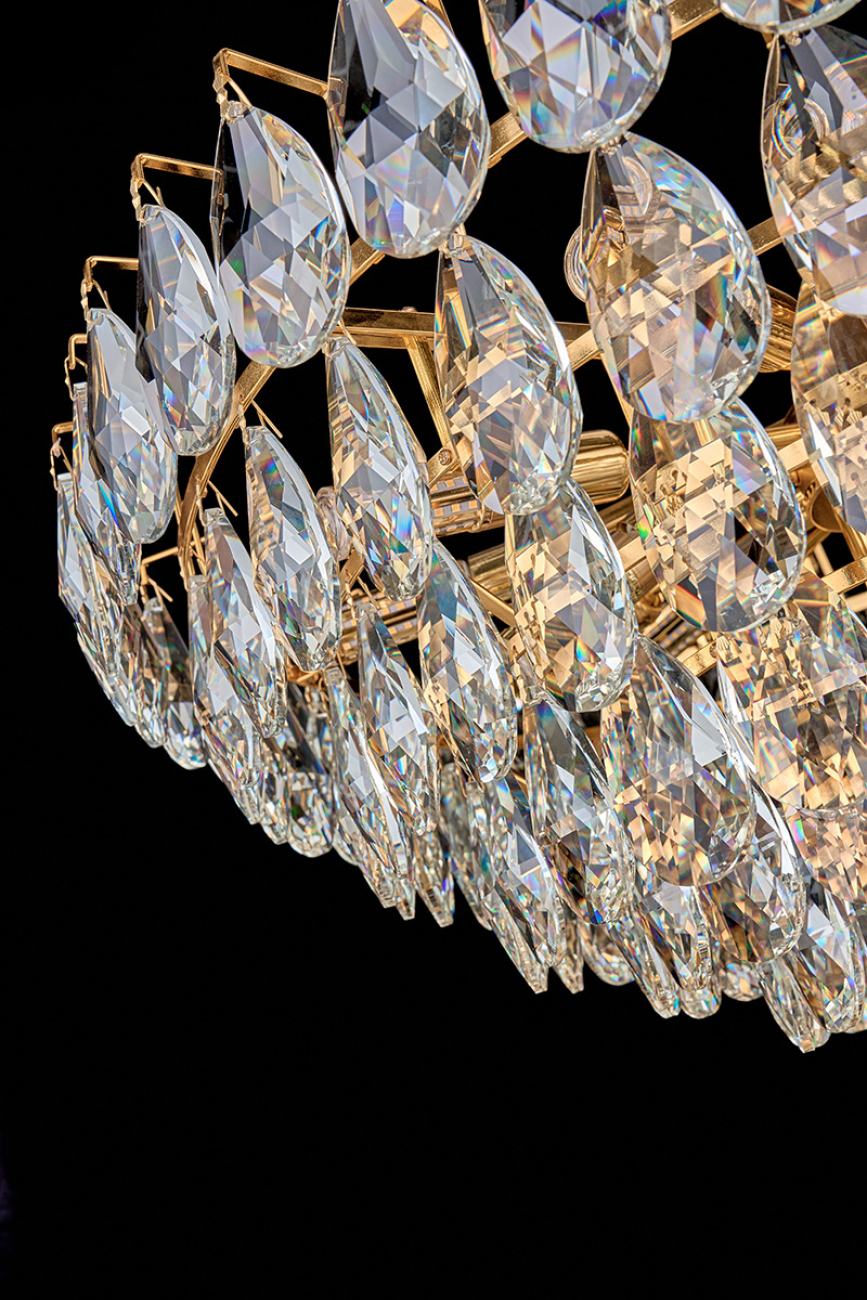 Подвесная люстра LEON Melanie LE6880/800 GD