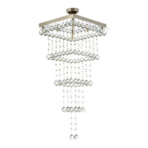 Люстра каскадная Dio D'Arte Tesoro Nickel Tesoro H 1.4.50.107 N