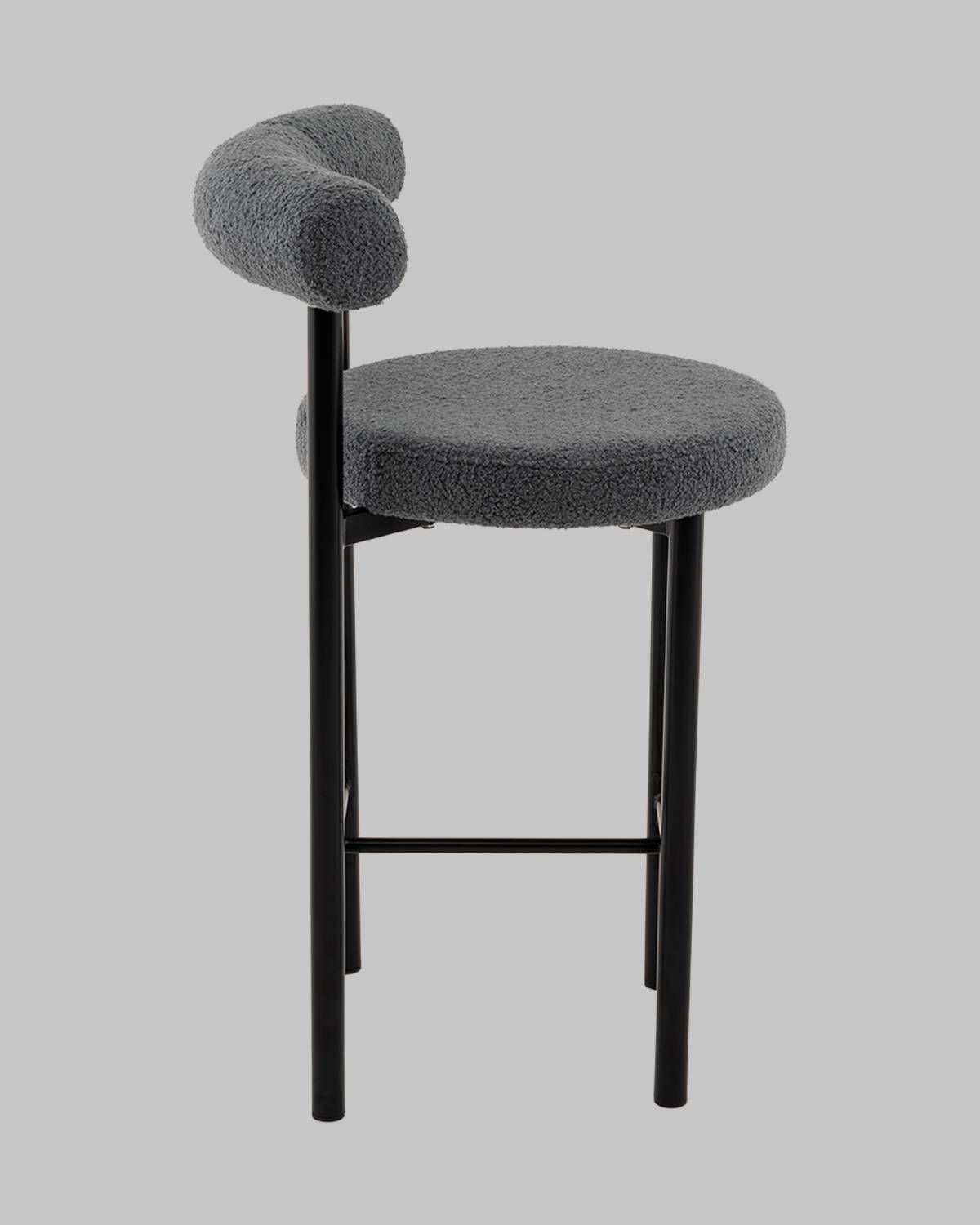 Полубарный стул Stool Group vd-plb-floreo-fl-grey