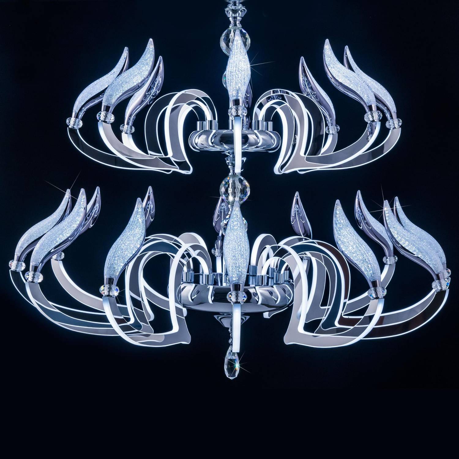 Подвесная люстра с пультом Diva Citilux EL339P24