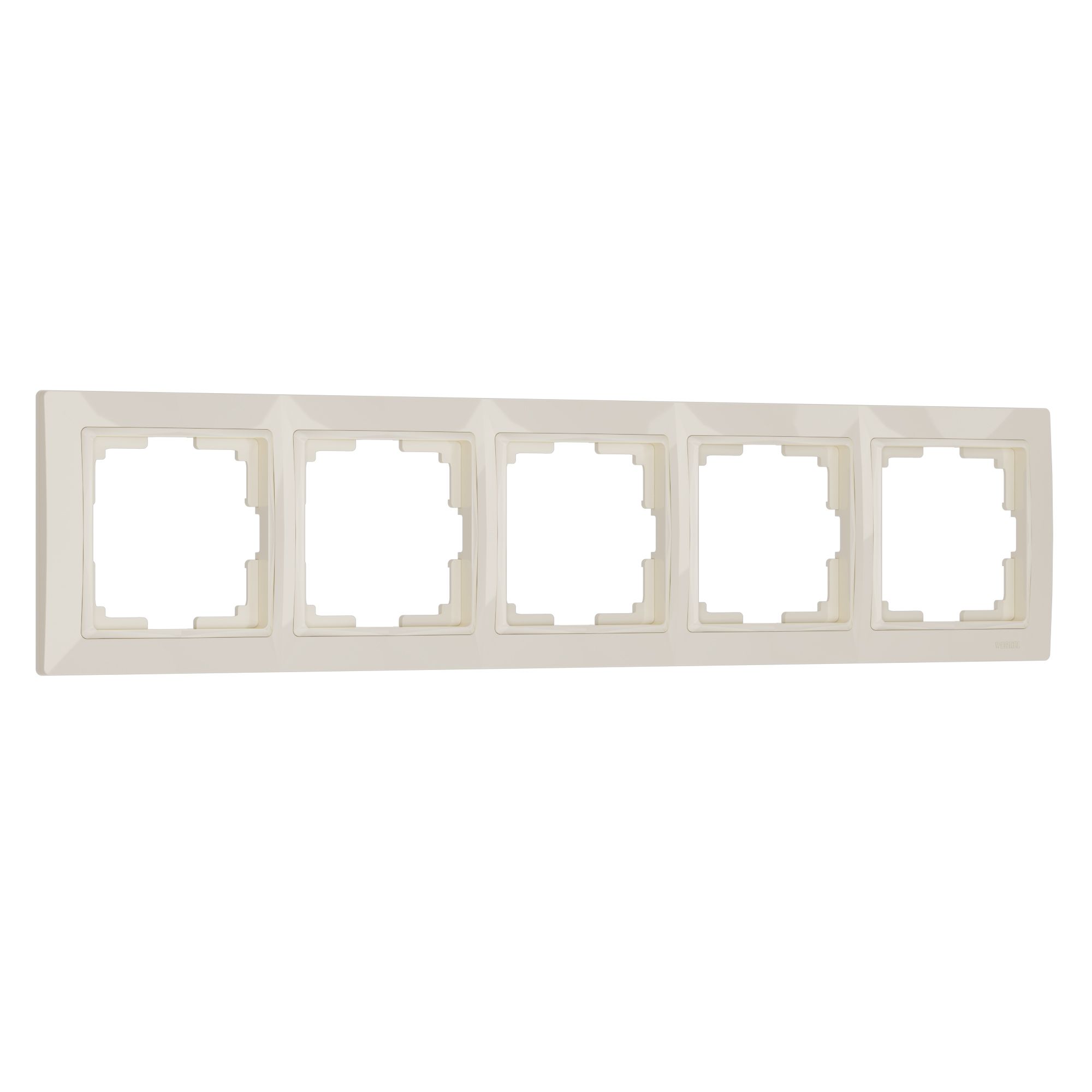 Рамка Werkel W0052003/ Рамка на 5 постов Snabb basic (слоновая кость)