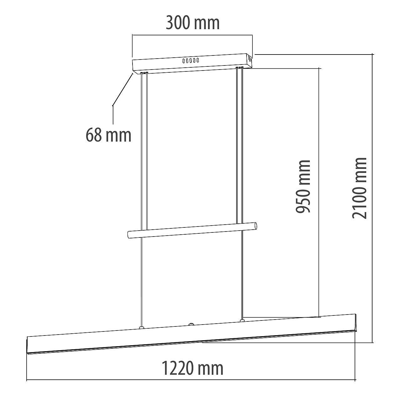 Светильник подвесной De Markt Ральф 675013803