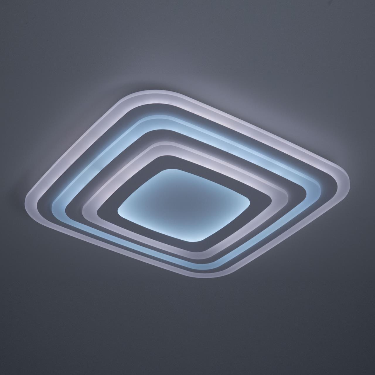 Потолочная люстра с пультом Триест Citilux CL737100RGB