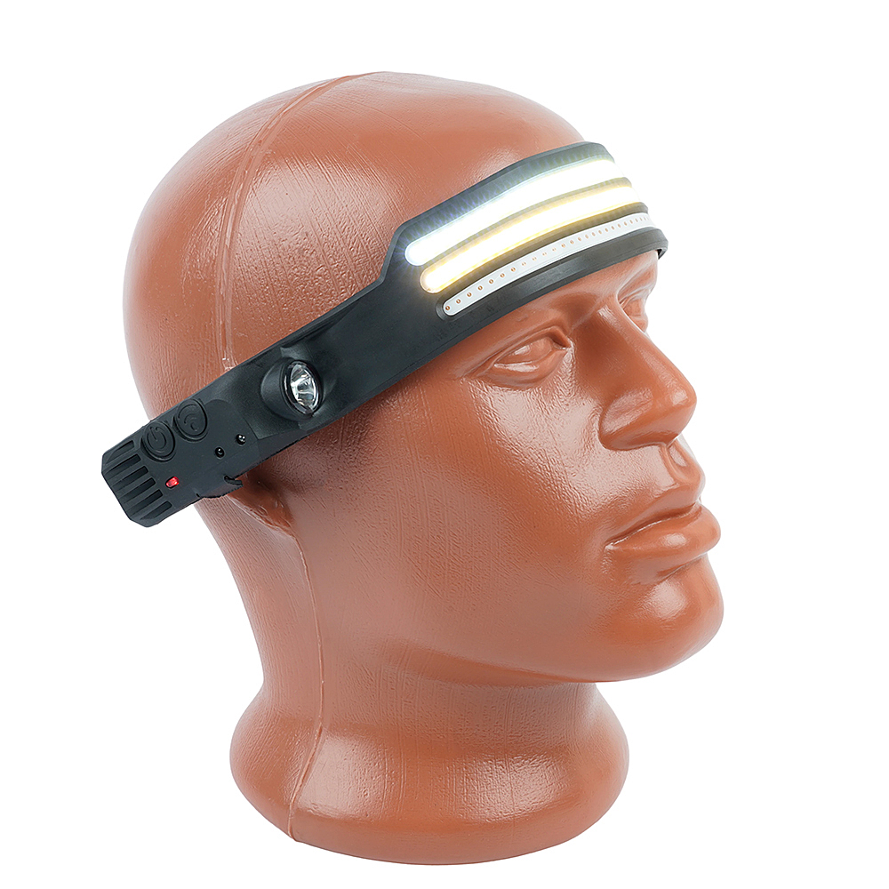 Фонарь налобный Feron LED chips: main lamp COB + auxiliary light SMD3030Working time: 2-3 hours Charging time: 5 hoursCharging voltage/current: 5V /0.5AType-c chargingBattery: 1 *18650, 1200 mah (built-in battery))Material: TPU+ABS+PCLumen: main lamp: whi