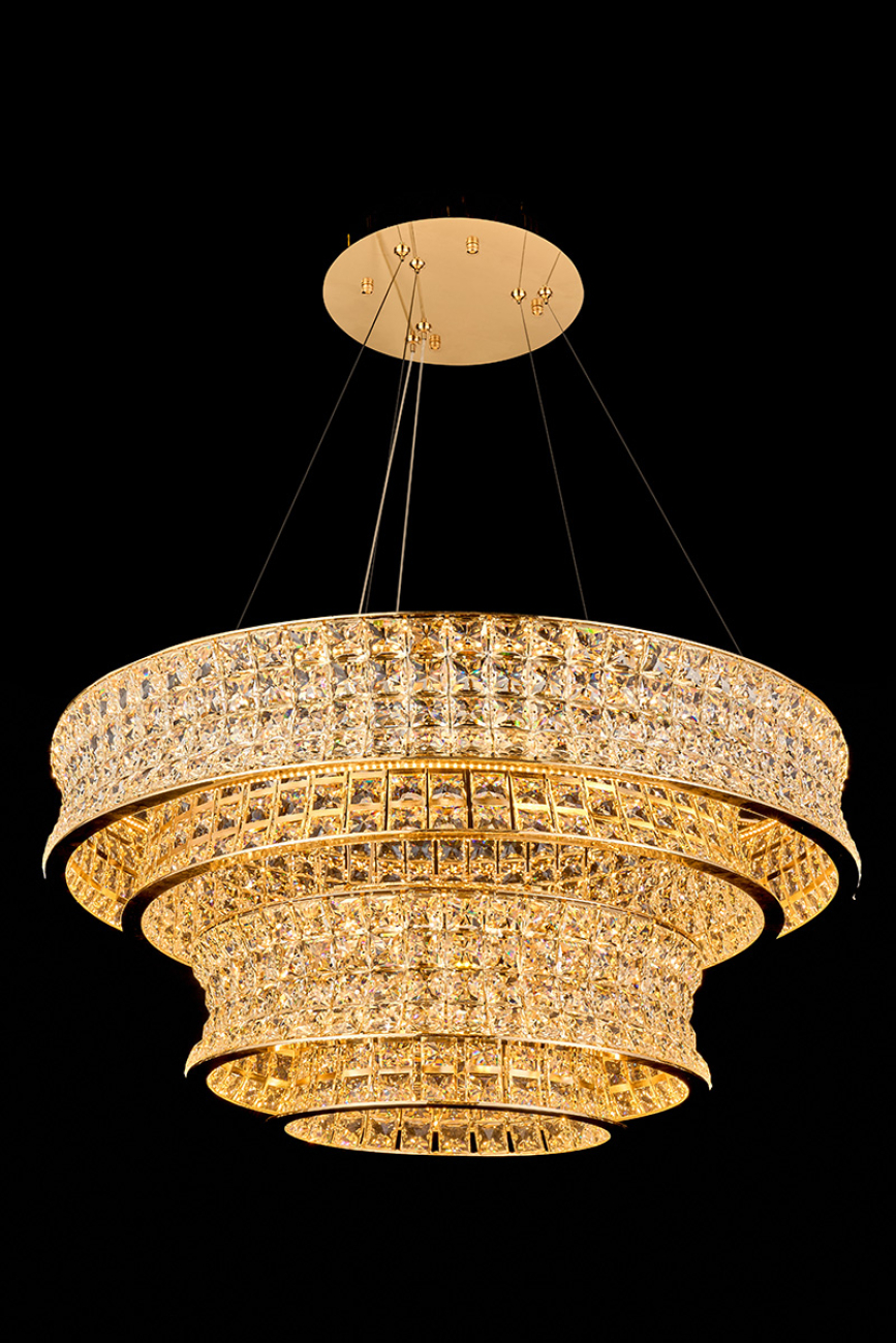 Подвесная люстра LEON Aurelie LE3008/800-2K GD