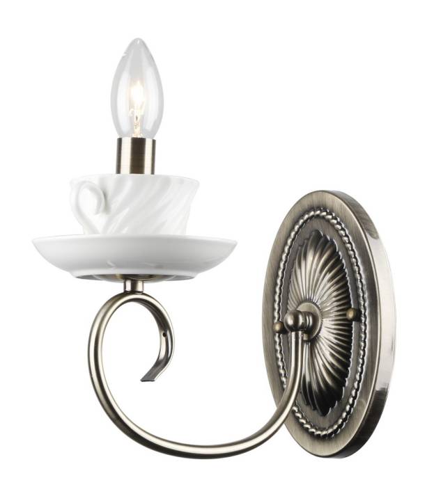 Бра с чашками Teapot A6380AP-1AB Arte Lamp