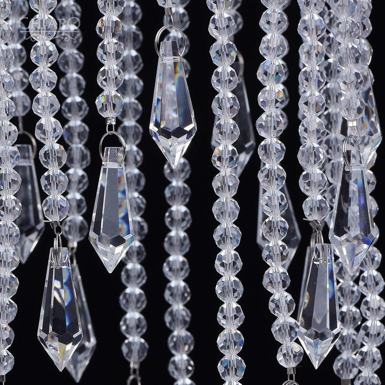 Потолочная хрустальная люстра Chiaro Сюзанна 458011608