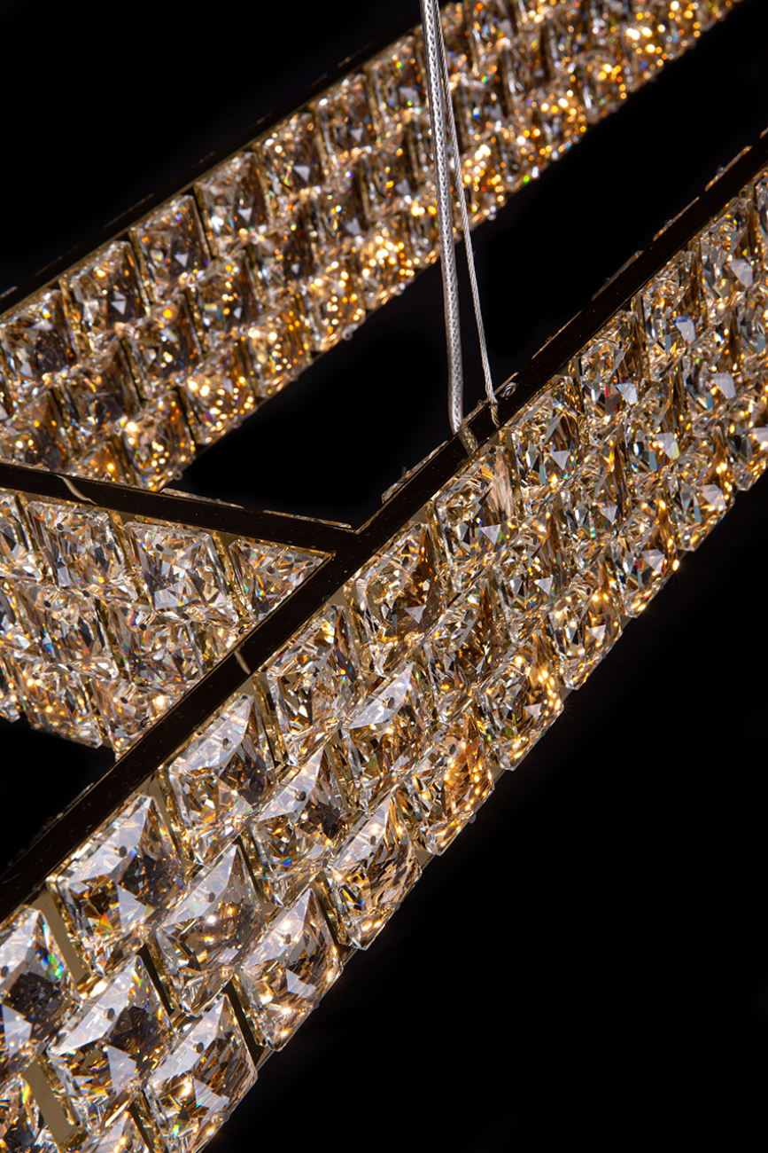 Светильник подвесной LEON Amelie LE3029/1200L GD