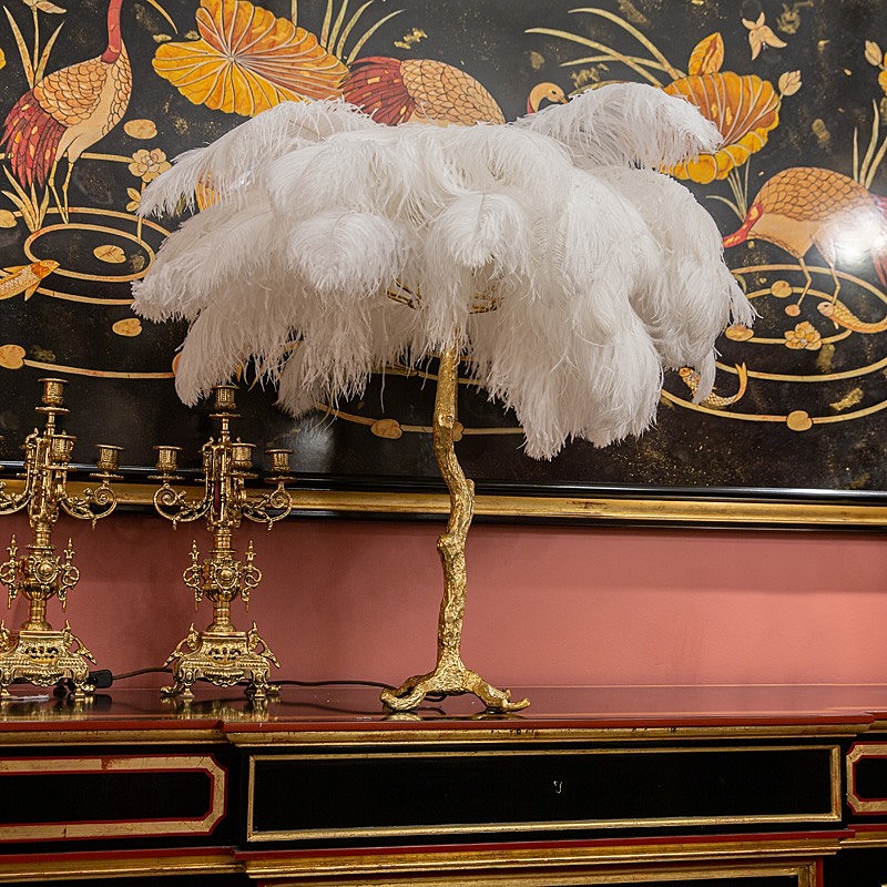 Настольная лампа L'Arte Luce Luxury Feather Lamp L03431.02