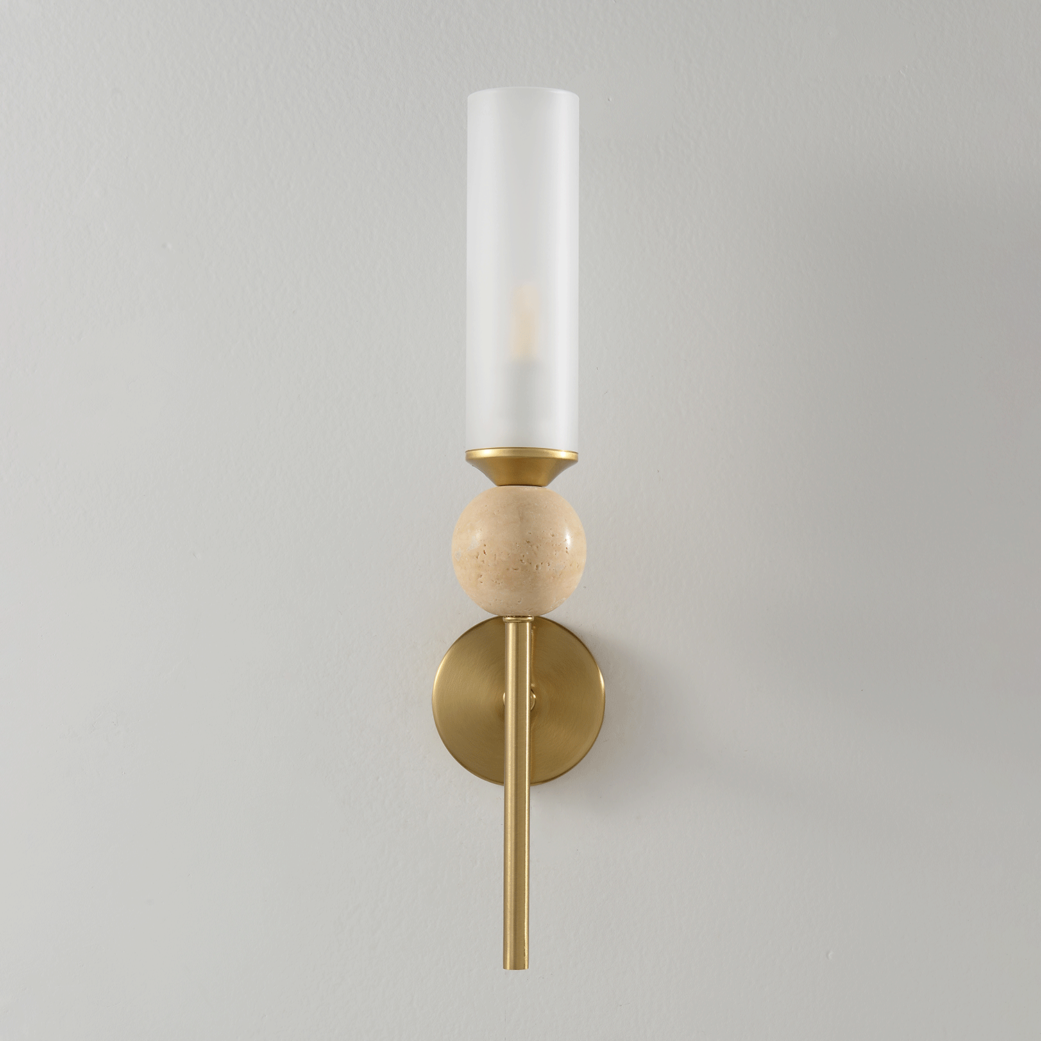 Настенное бра Crystal Lux Simply SIMPLY AP1.1 BRASS