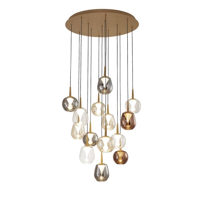 Подвесная люстра Mantra Andromeda 8935+14PL