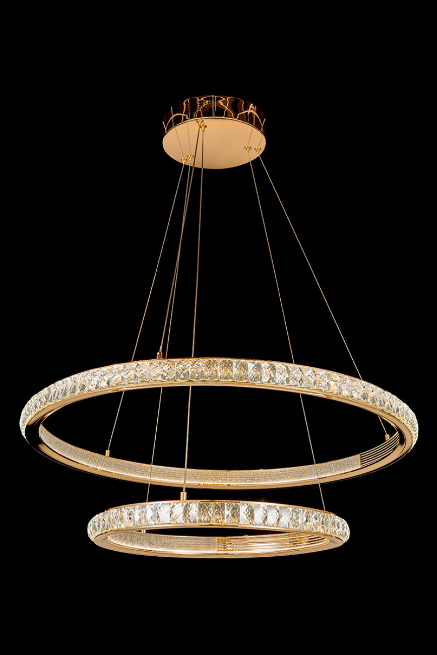 Подвесная люстра LEON Colisee LE7718/800-2K Gold