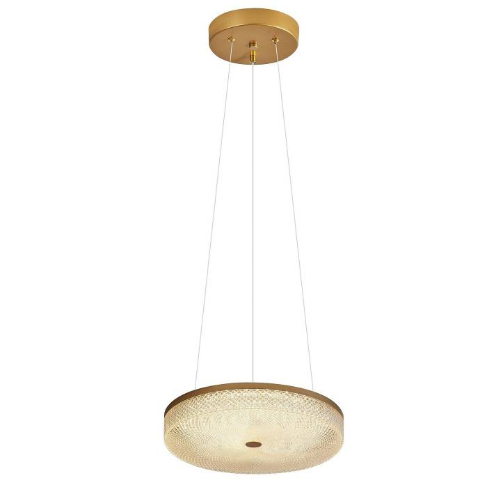 Светильник подвесной ЭкономСвет 51304 51304/1GD GD+CL