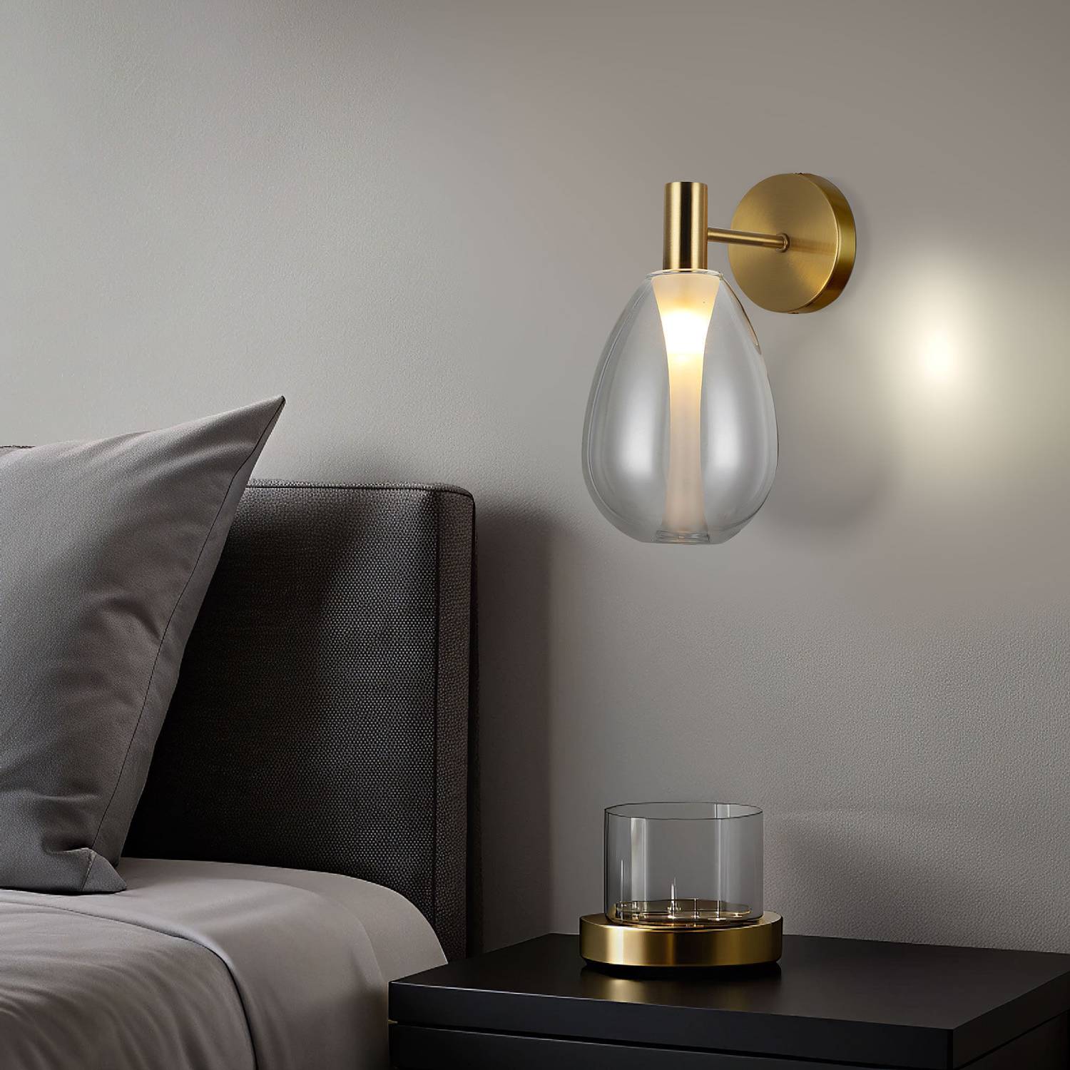 Настенное бра Eurosvet Magma 60175/1 латунь