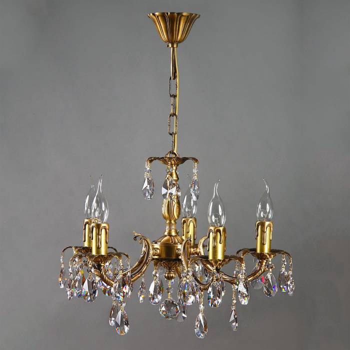 Подвесная люстра Ambiente Benisa 2226/5 AB Tear drop