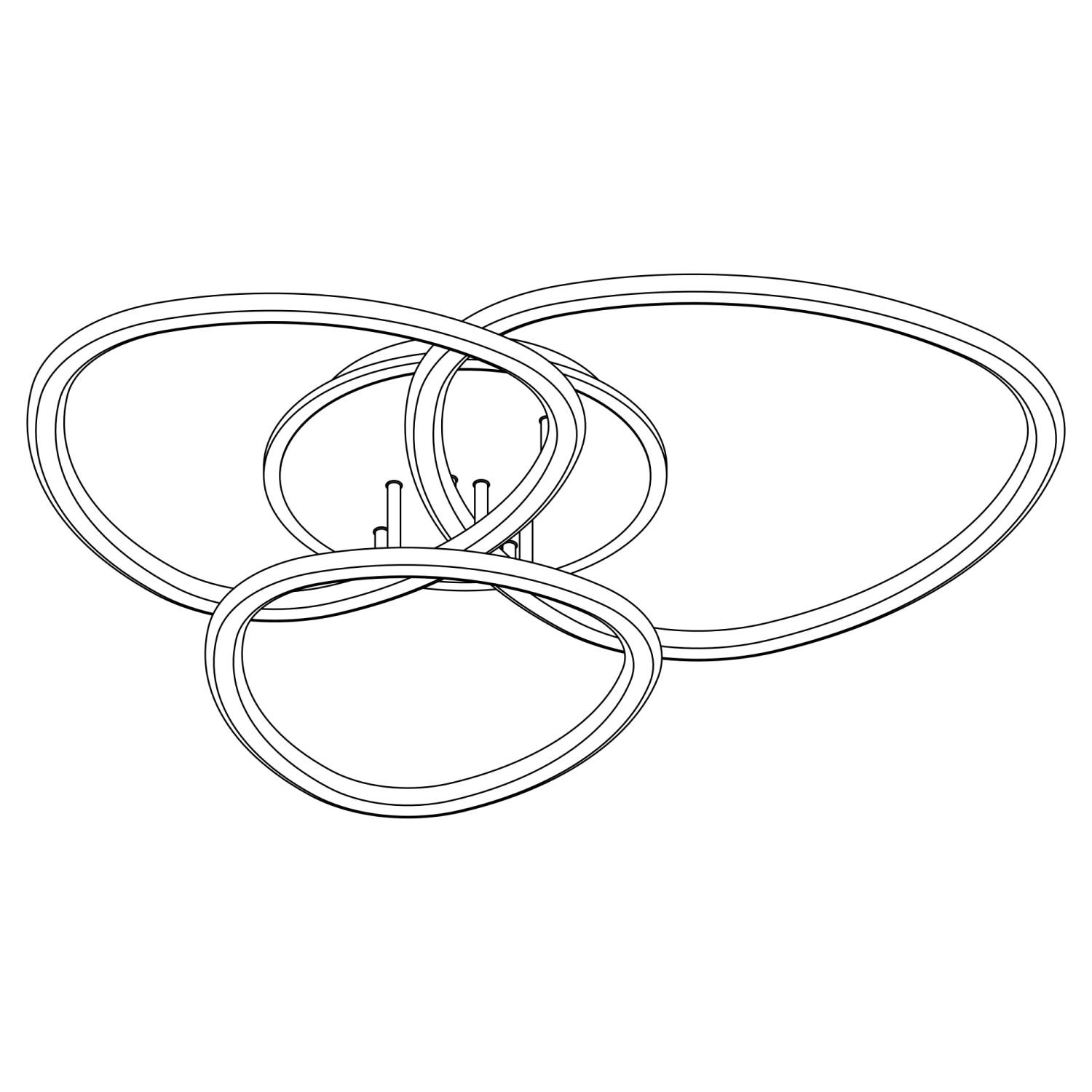 Потолочная люстра Citilux Trio CL215B130