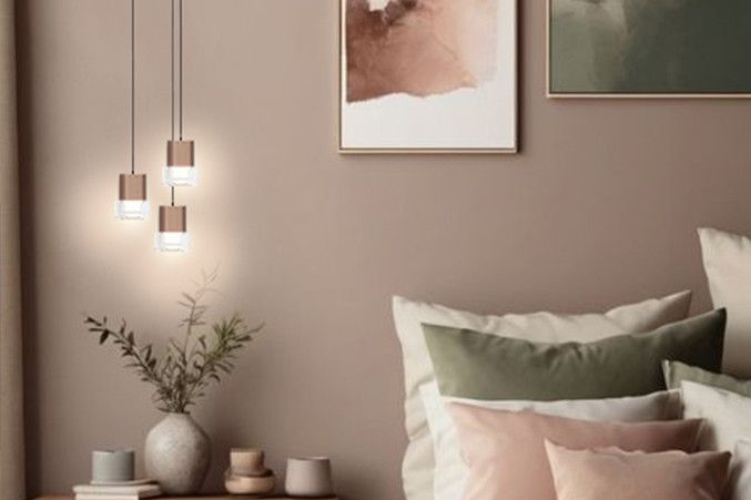 Светильник подвесной Italline IT014-0203 rose gold