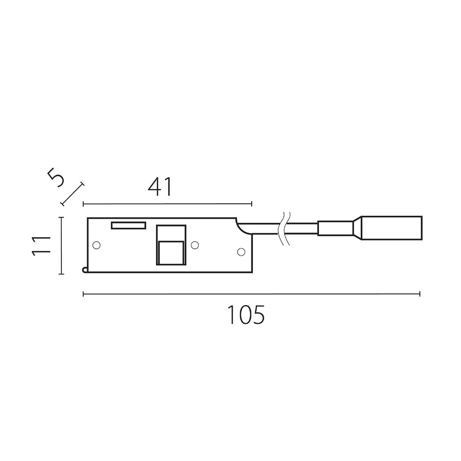 Провод питания адаптер - трек к 506005 Lightstar Linea 506197