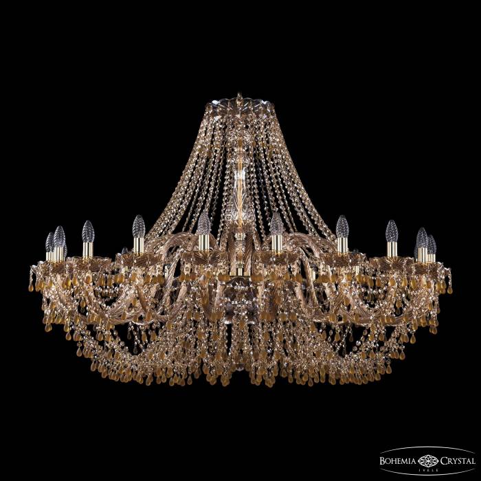 Подвесная хрустальная люстра 1410 Bohemia 1410/20/460 G V1003 M721