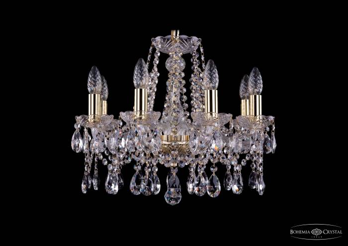 Подвесная хрустальная люстра 1413 Bohemia 1413/8/165 G