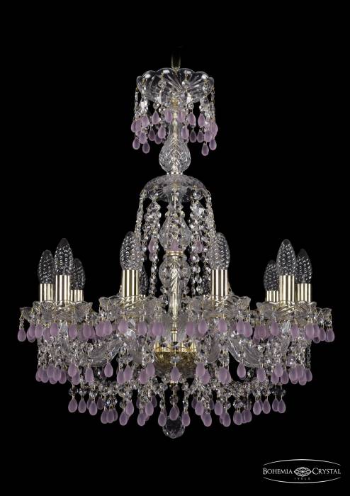 Подвесная хрустальная люстра 1410 Bohemia 1410/10/195/XL-66 G V7010