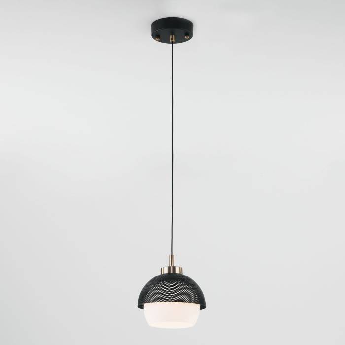 Светильник подвесной Eurosvet Nocciola 50106/1 античная бронза/черный