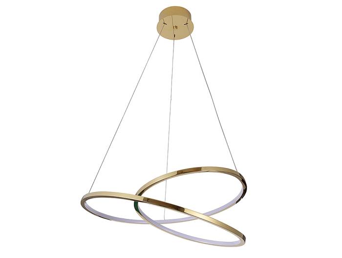 Подвесная люстра Newport Loren 15202/S champagne gold