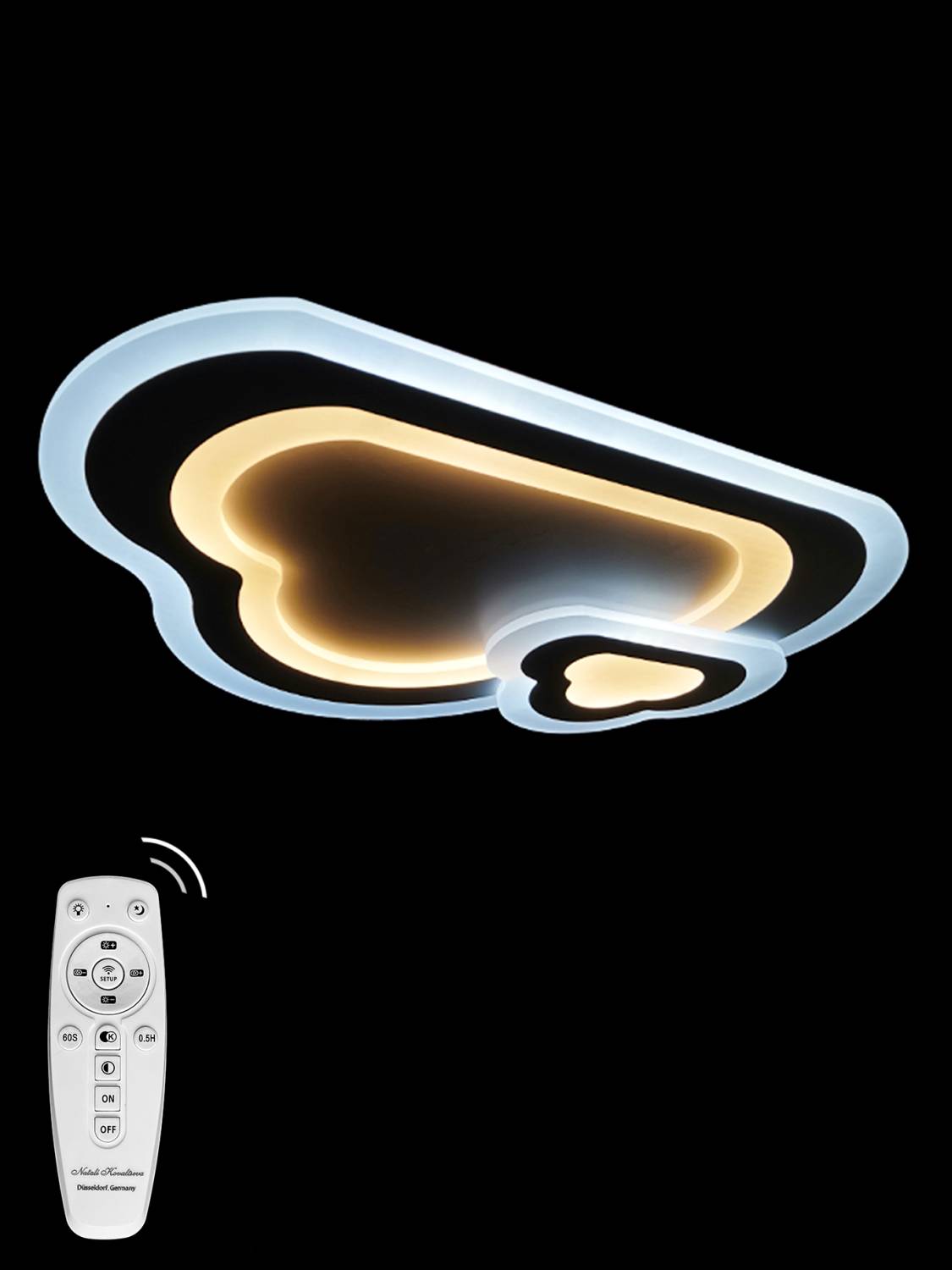 Потолочная светодиодная люстра LED Natali Kovaltseva LED LAMPS 3153