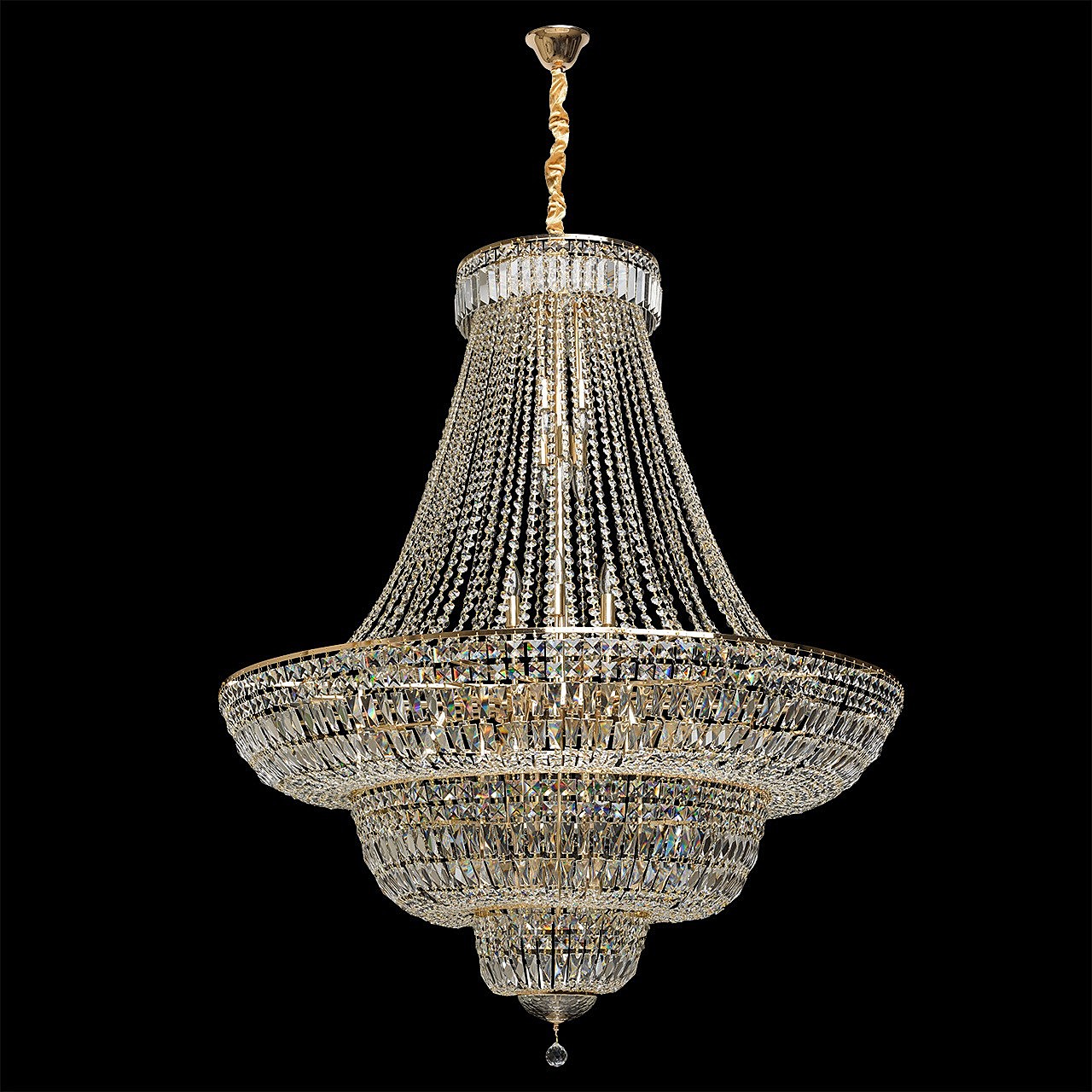 Подвесная хрустальная люстра Диана Chiaro 340011536