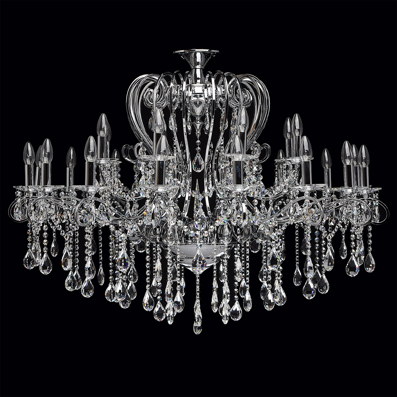 Подвесная хрустальная люстра Сюзанна Chiaro 458010524