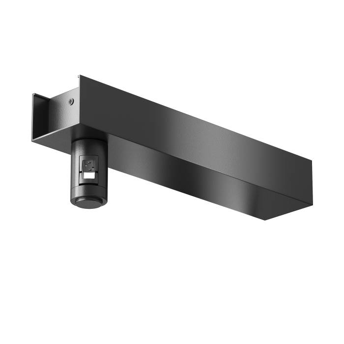 Основание настенное Wall для блока питания с вводом питания Flarity Maytoni Accessories for tracks Flarity TRA155CW-BB-B Основание настенное Wall для блока питания с вводом питания Flarity Maytoni Accessories for tracks Flarity TRA155CW-BB-B