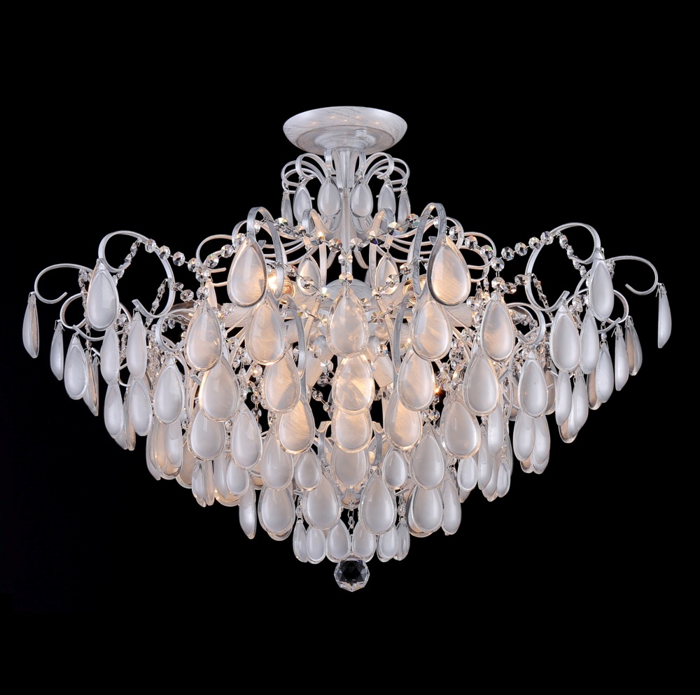 Потолочная люстра Crystal Lux Sevilia SEVILIA PL9 SILVER