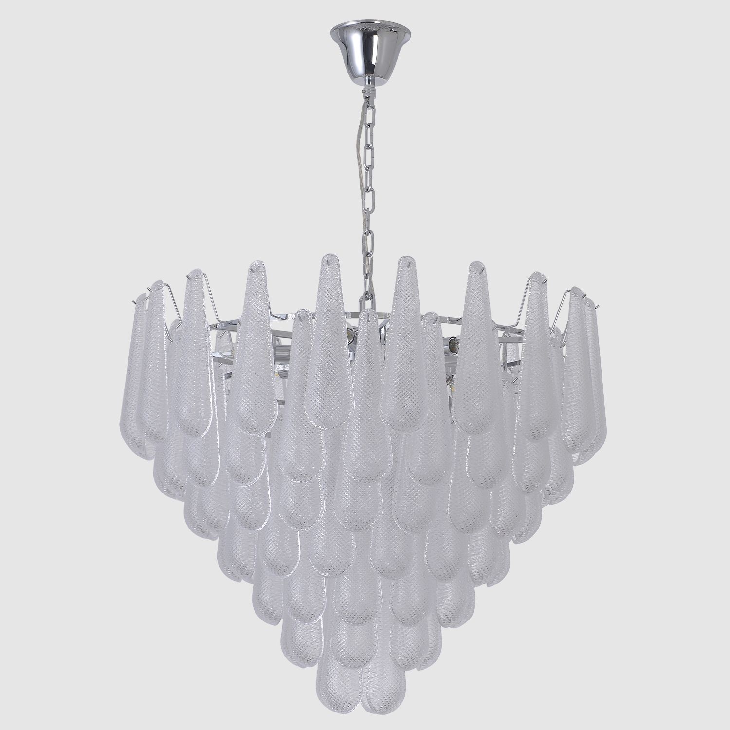 Подвесная люстра Crystal Lux Fontain FONTAIN SP18 CHROME