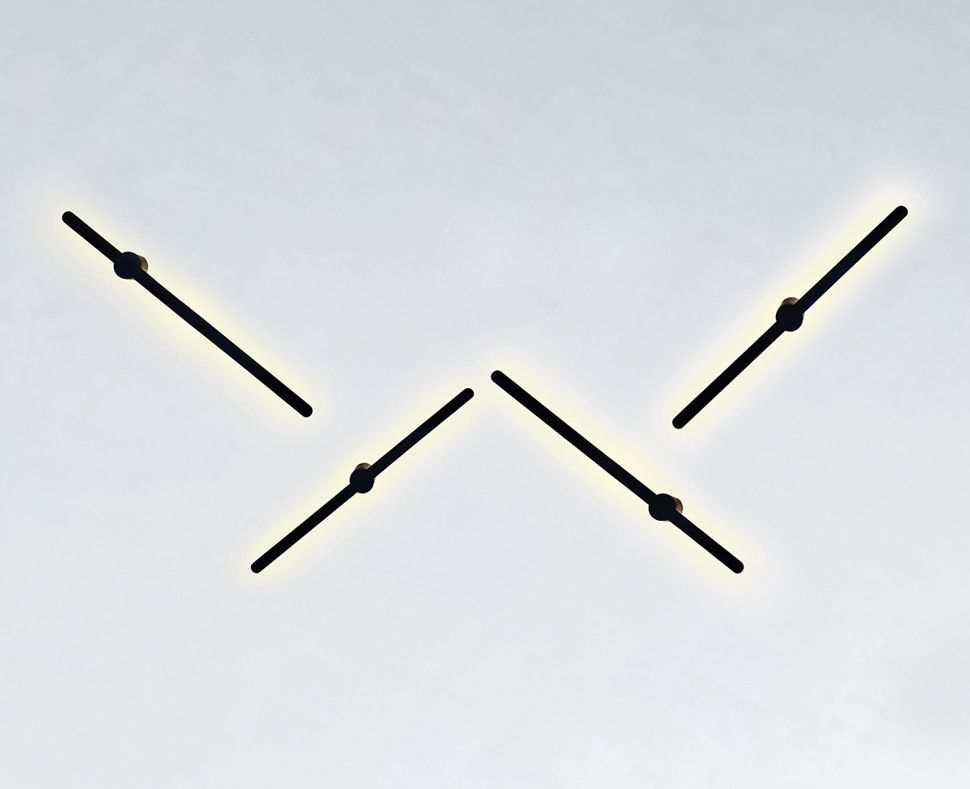 Настенный светильник Italline IT08 IT08-8020 black