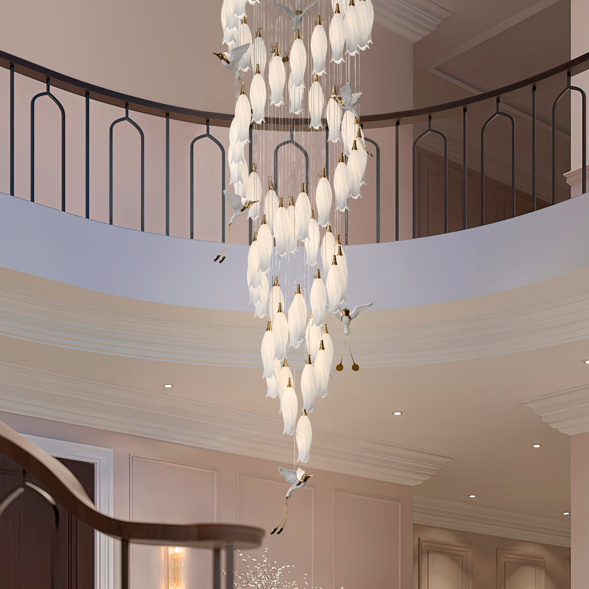 Люстра каскадная Cloyd Argana 10813