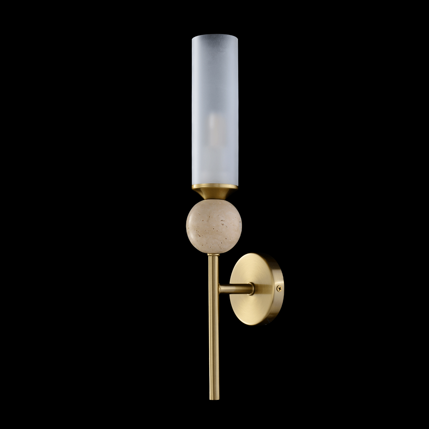 Настенное бра Crystal Lux Simply SIMPLY AP1.1 BRASS