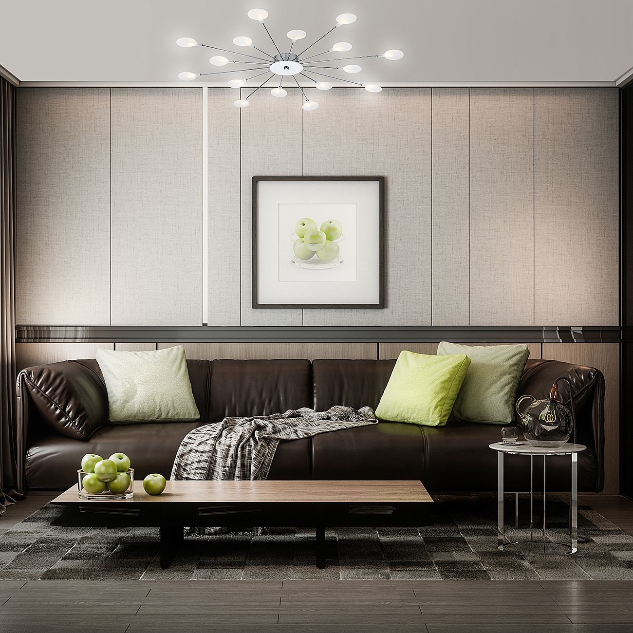 Потолочная люстра Escada Starfall 2109/16 Chrome Потолочная люстра Escada Starfall 2109/16 Chrome