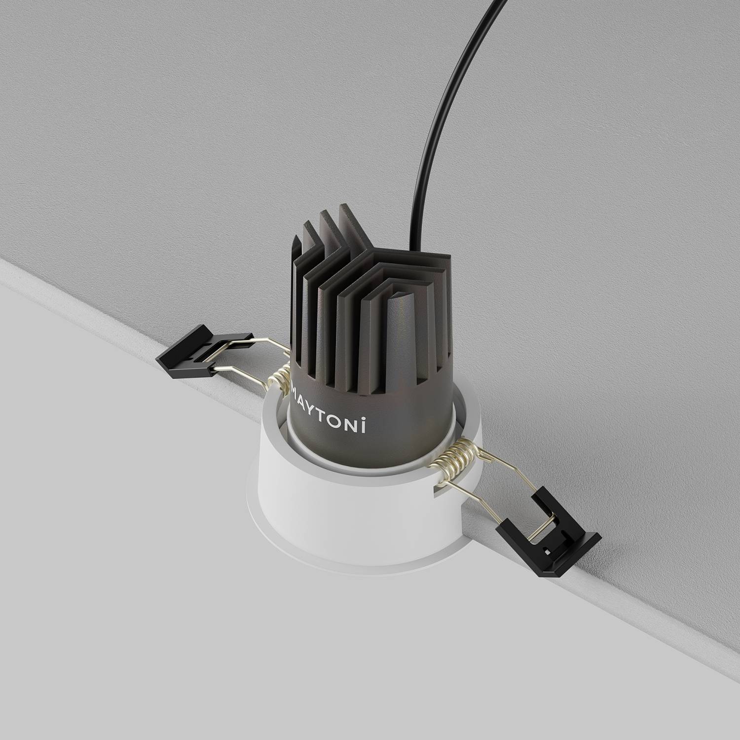 Встраиваемый светильник Maytoni Dip DL115-10W-3K-W