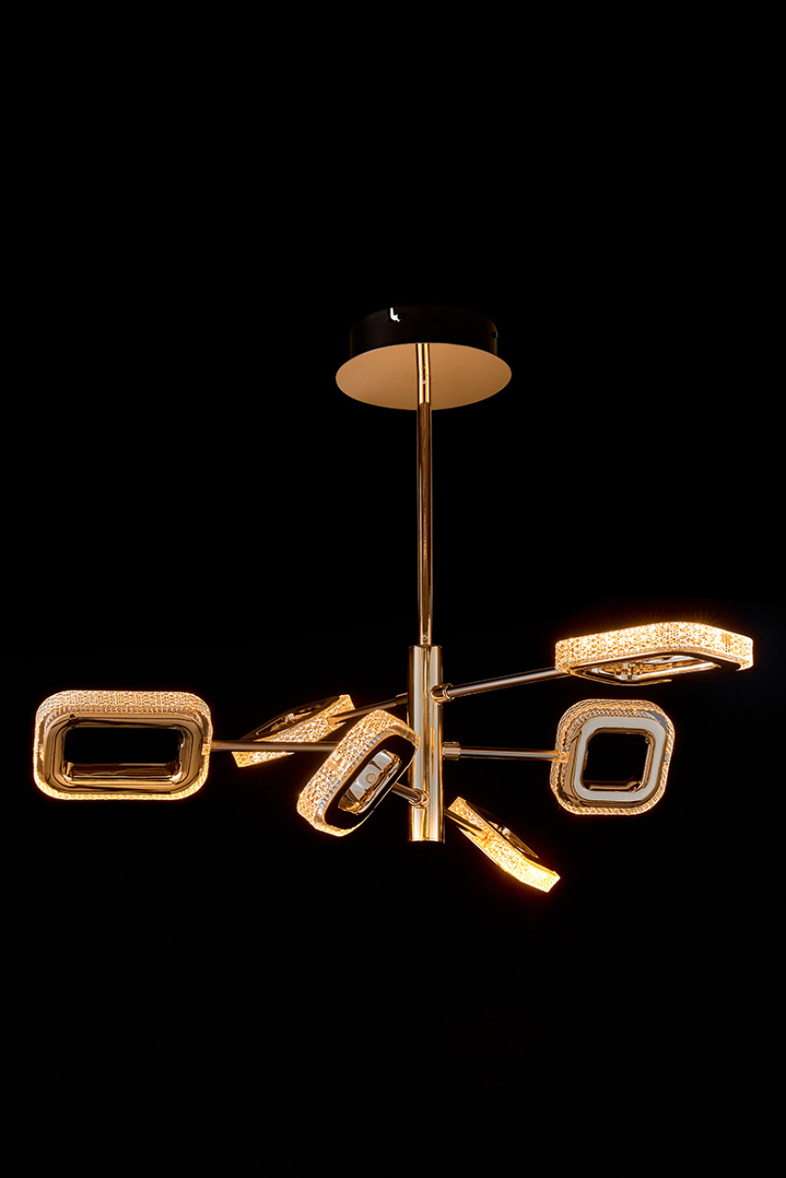 Потолочная люстра LEON Theona LE7701/6G Gold