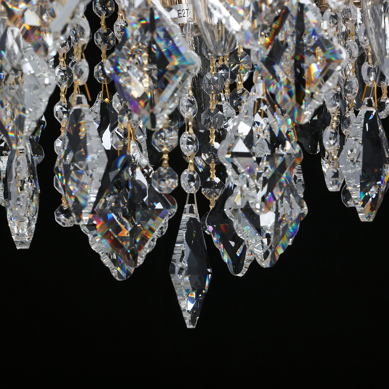 Потолочная хрустальная люстра De Markt Бриз 464019406