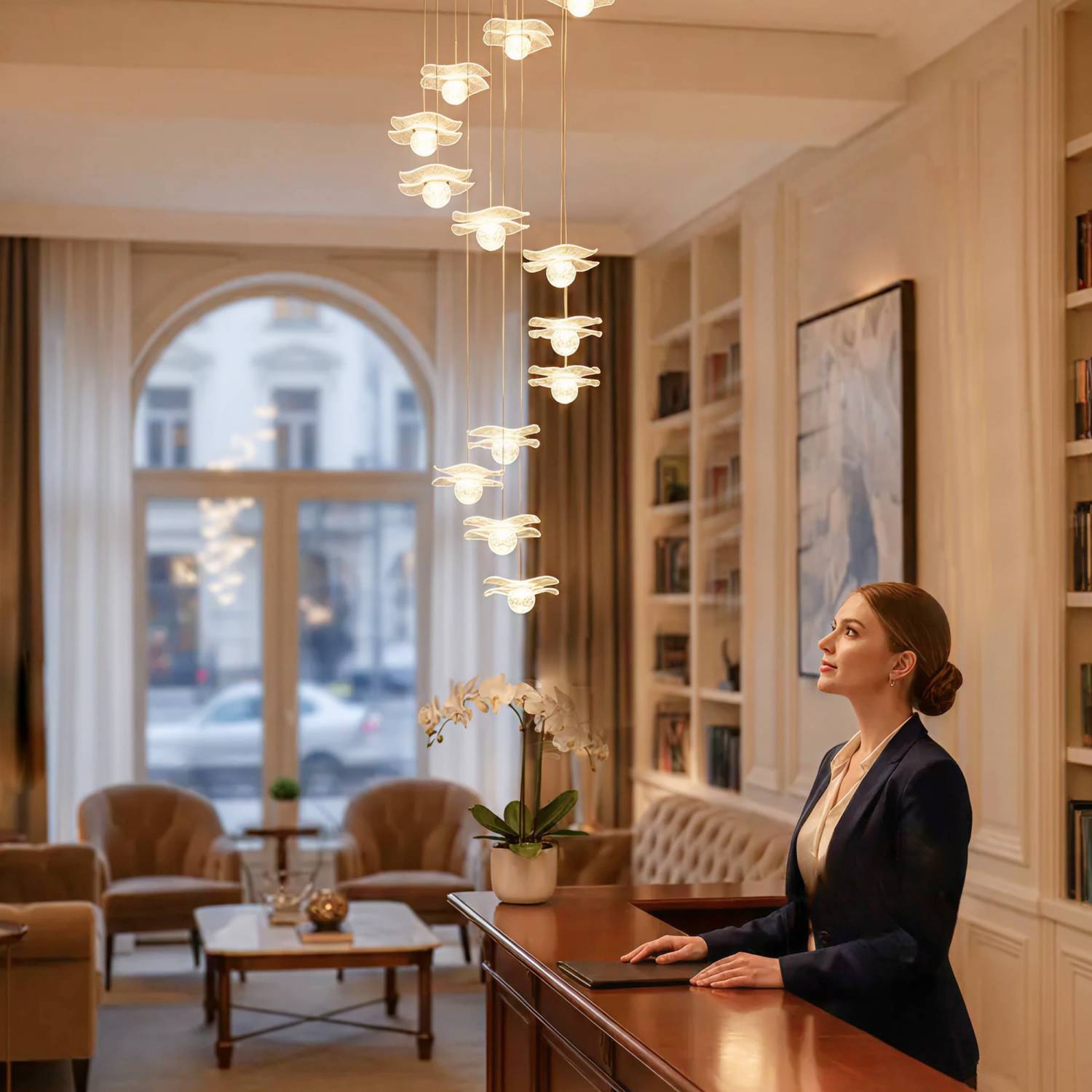 Люстра каскадная Citilux Signature CL247057