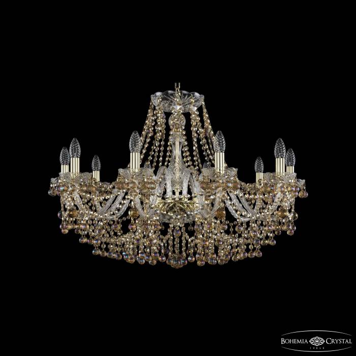 Подвесная хрустальная люстра 1409 Bohemia 1409/10/300 G R777
