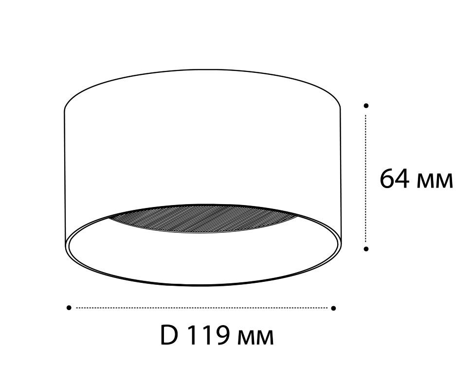 Накладной светильник Italline IT004 IT02-004 black 3000K