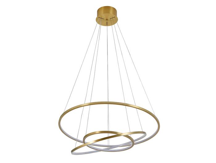 Подвесная люстра Newport Loren 15303N/S brass