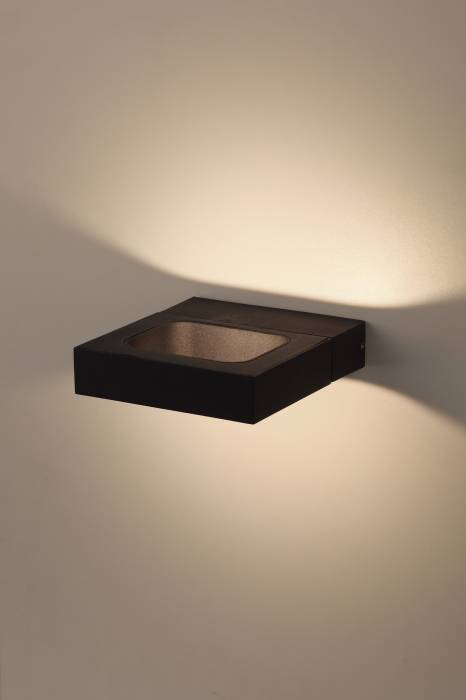 Уличный LED настенный светильник ЭРА  WL2 BK