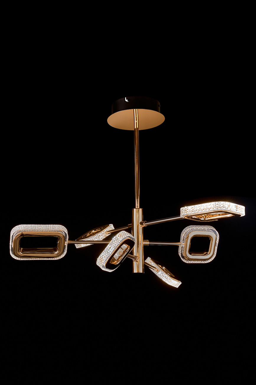 Потолочная люстра LEON Theona LE7701/6G Gold