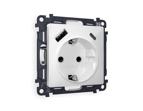 Розетка Ambrella Volt ALFA MA130010