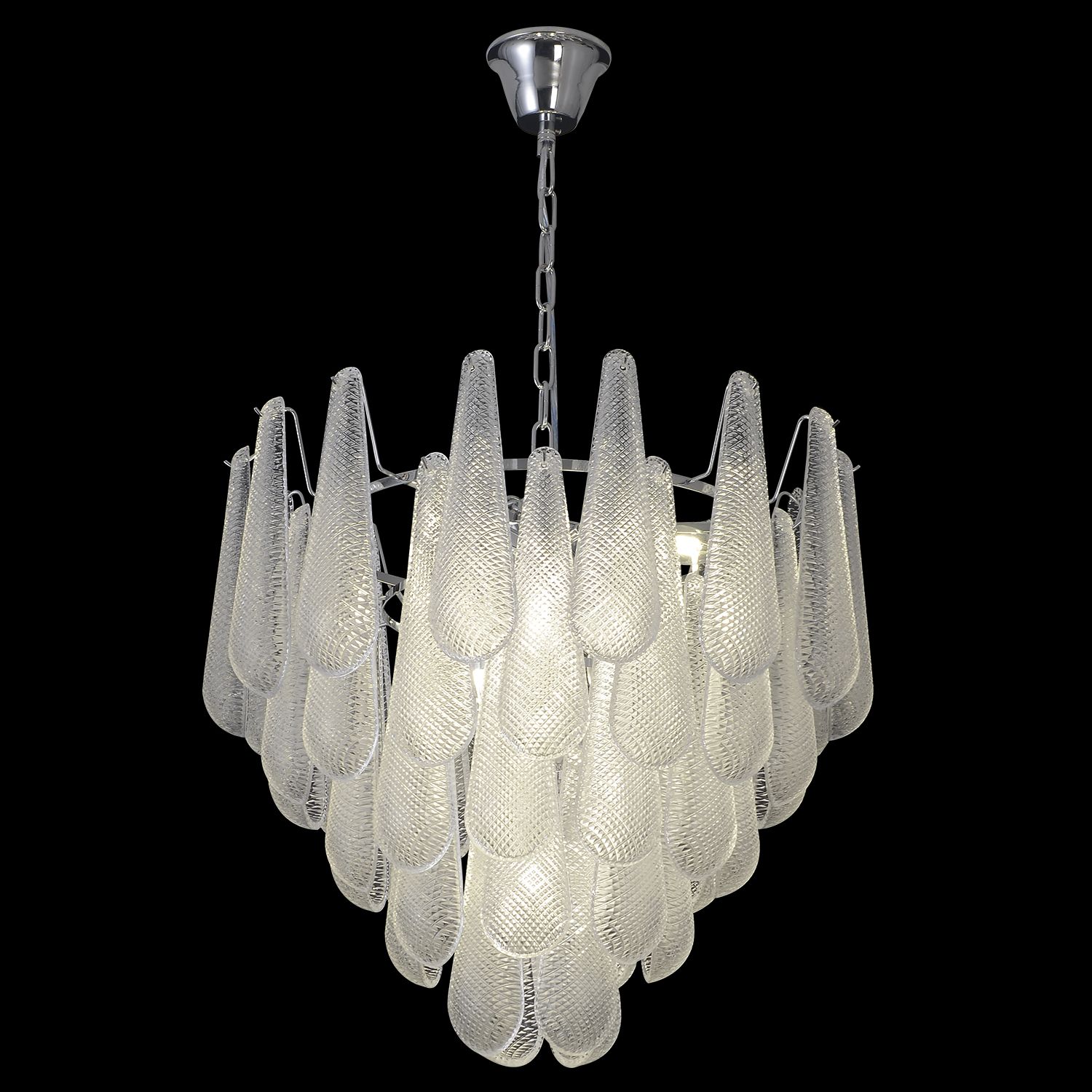 Подвесная люстра Crystal Lux Fontain FONTAIN SP10 CHROME
