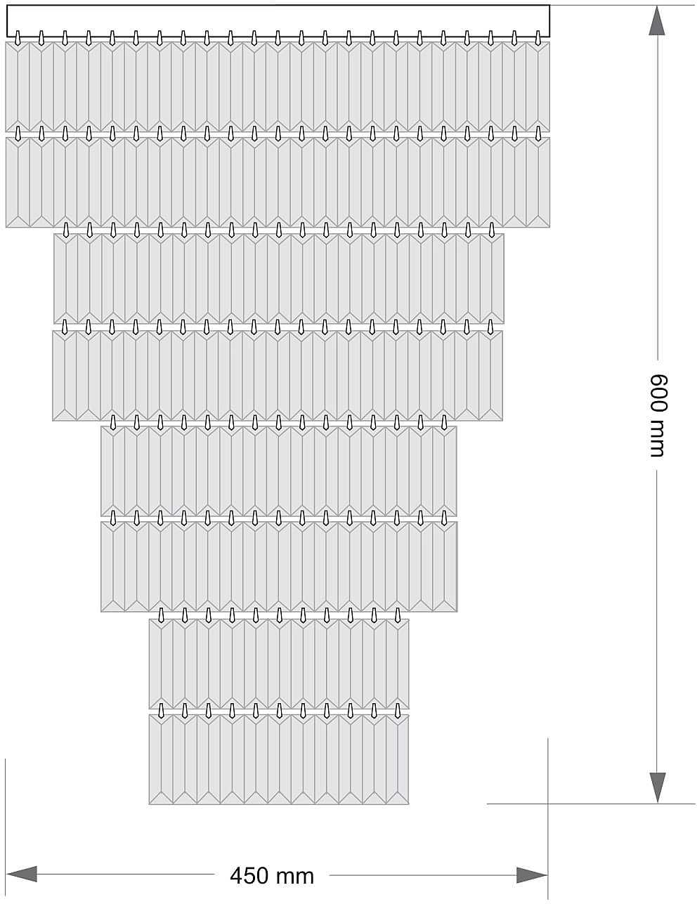 Потолочная люстра Kutek Ellini ELL-PLM-6(N)450/II