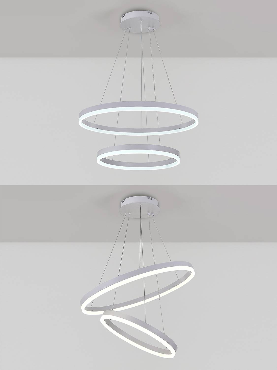 Подвесная люстра Natali Kovaltseva Oreol LED LAMPS 81297